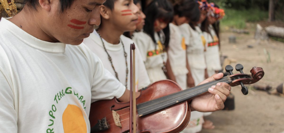 Grupo Teko Grarani- Mbya Guarani -foto Xadalu