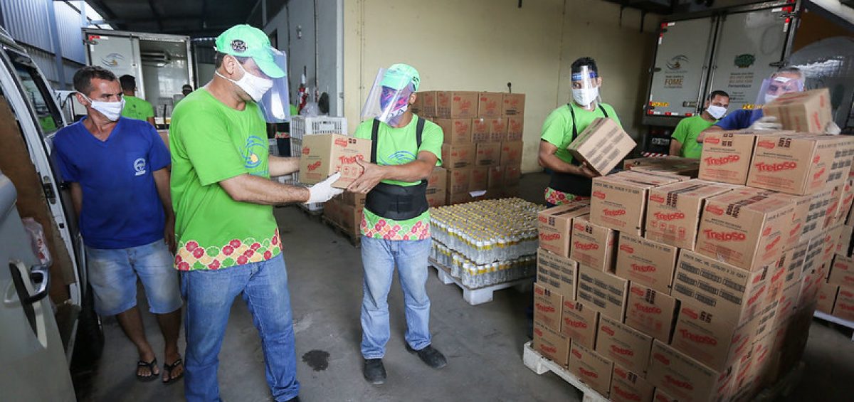 Banco de alimentos - foto MakerMídia