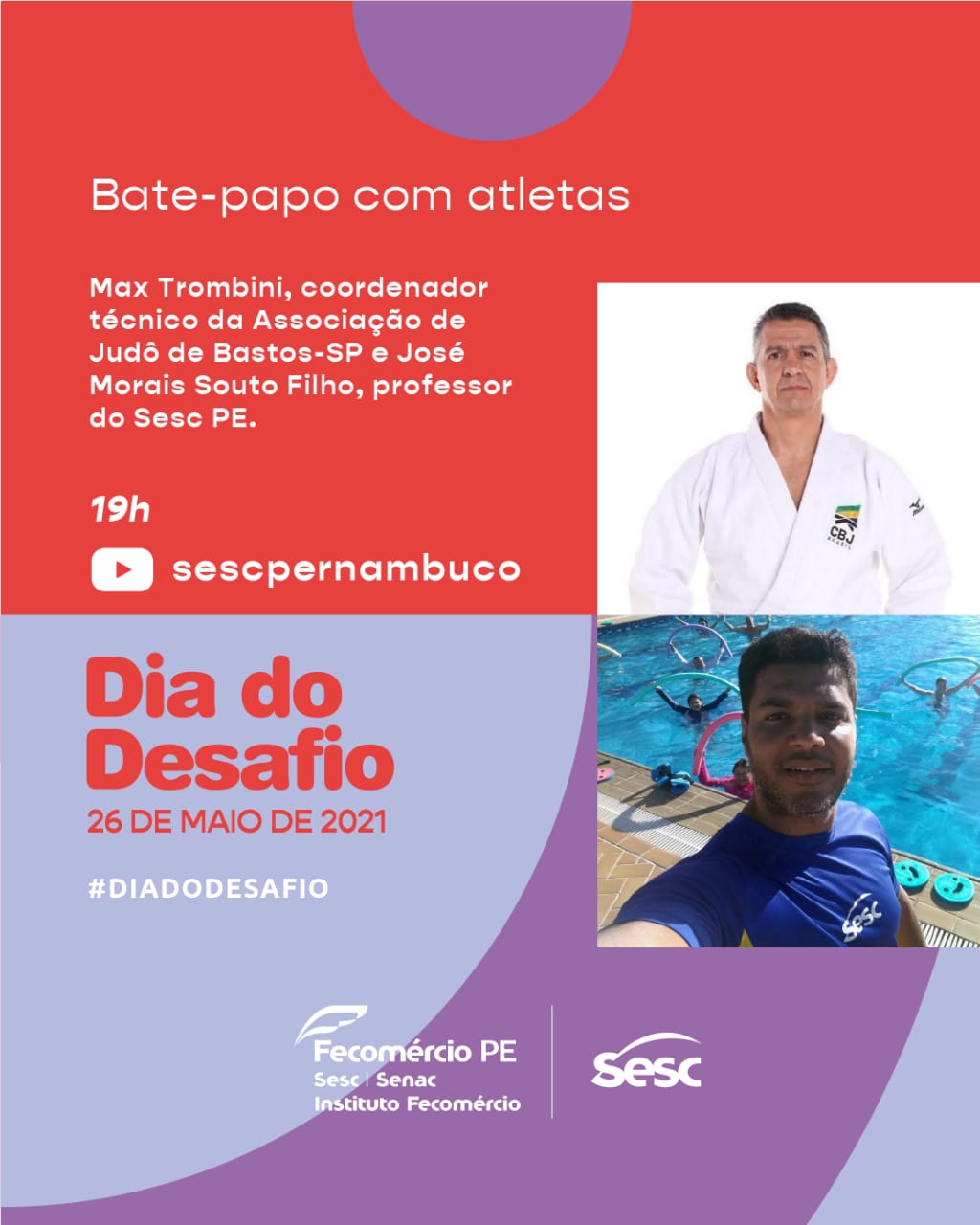 Sesc promove atividades para celebrar o Dia do Desafio Sesc PE