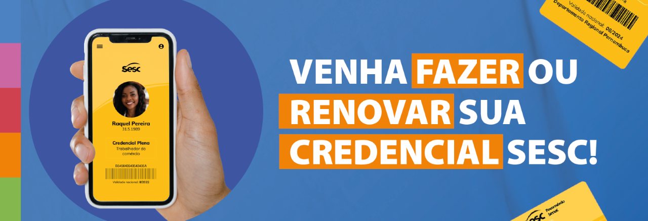 Tire sua Credencial