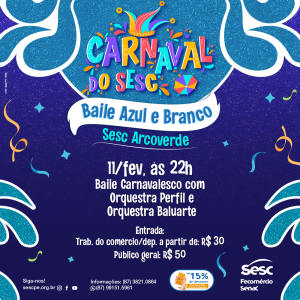 Viaje no Carnaval 2023 com o Sesc PR