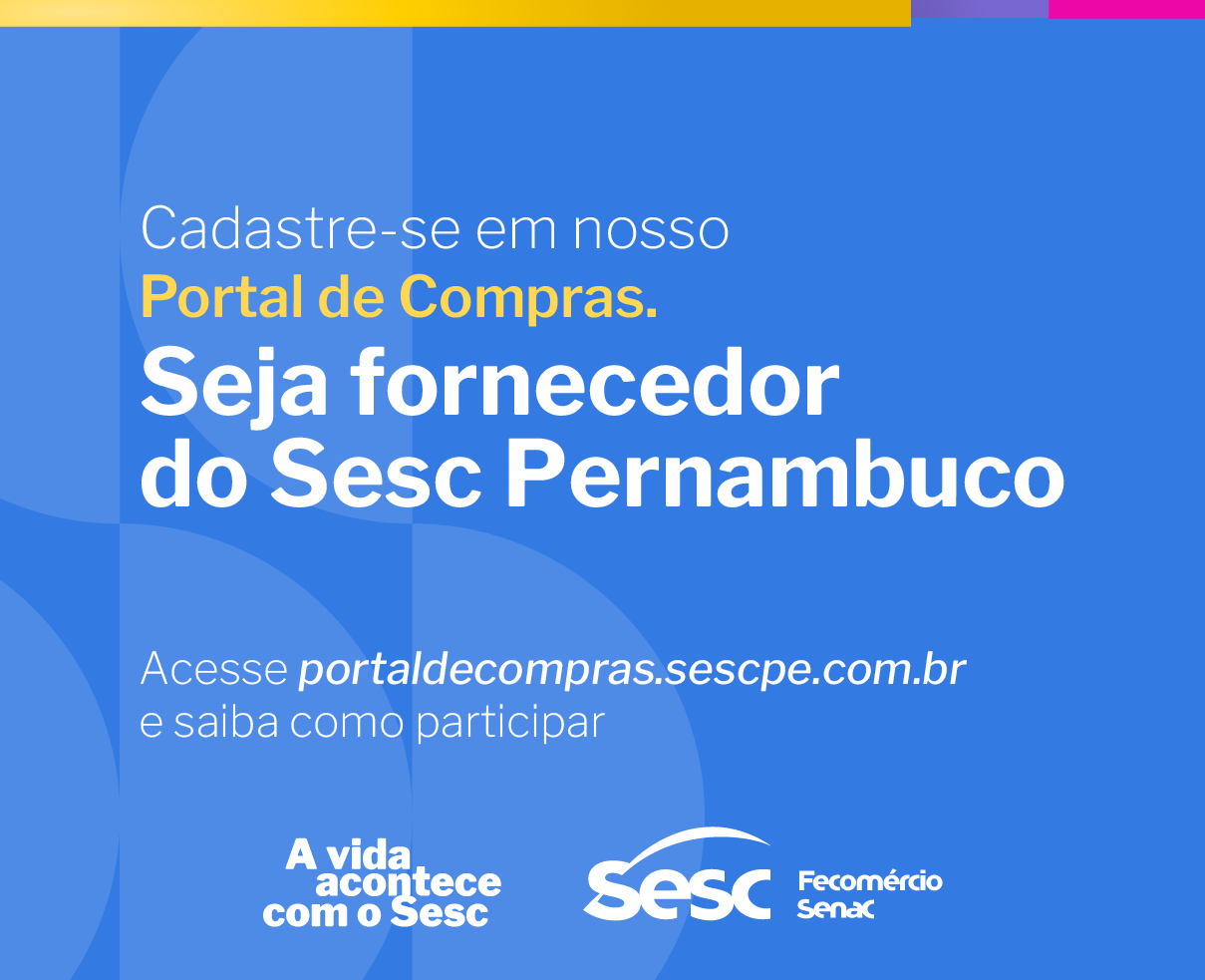 Portal de Compras Sesc Pernambuco